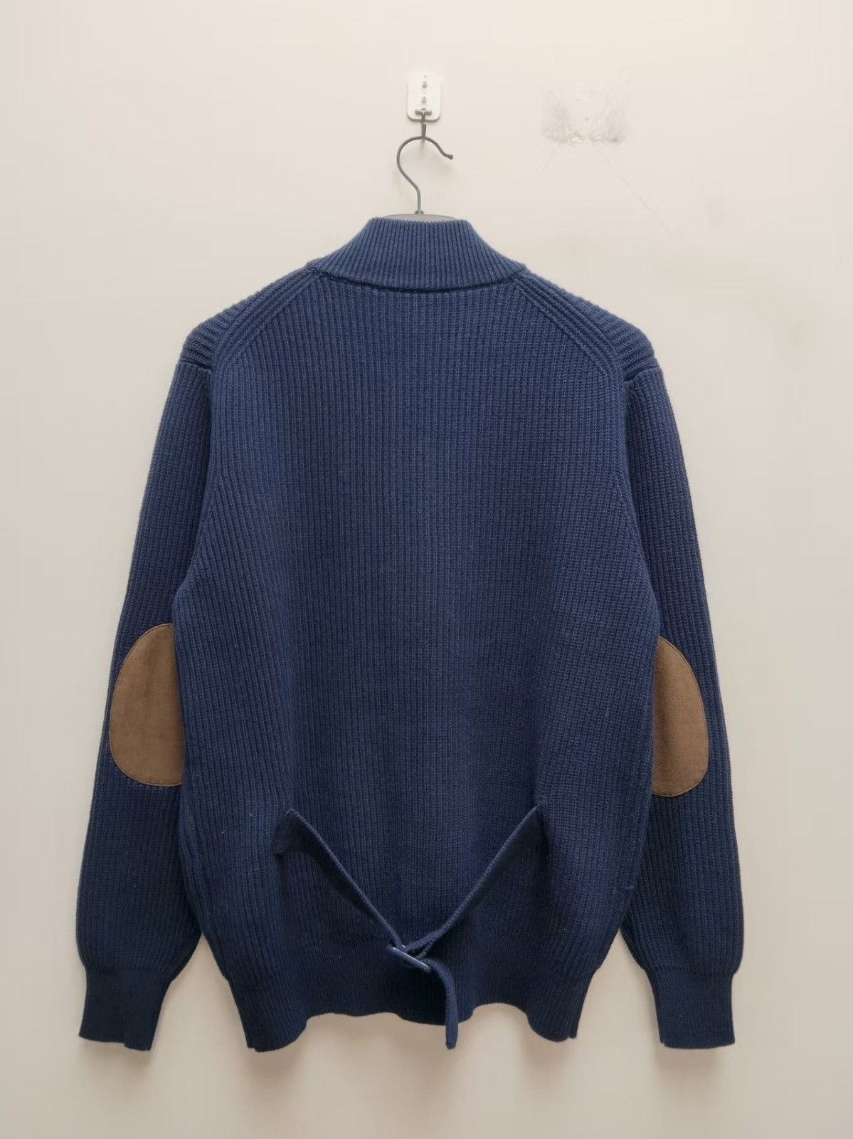 Other Los Jovenes Navy Knit Tag Button Up Sweater Size US S / EU 44-46 / 1 - 2 Thumbnail