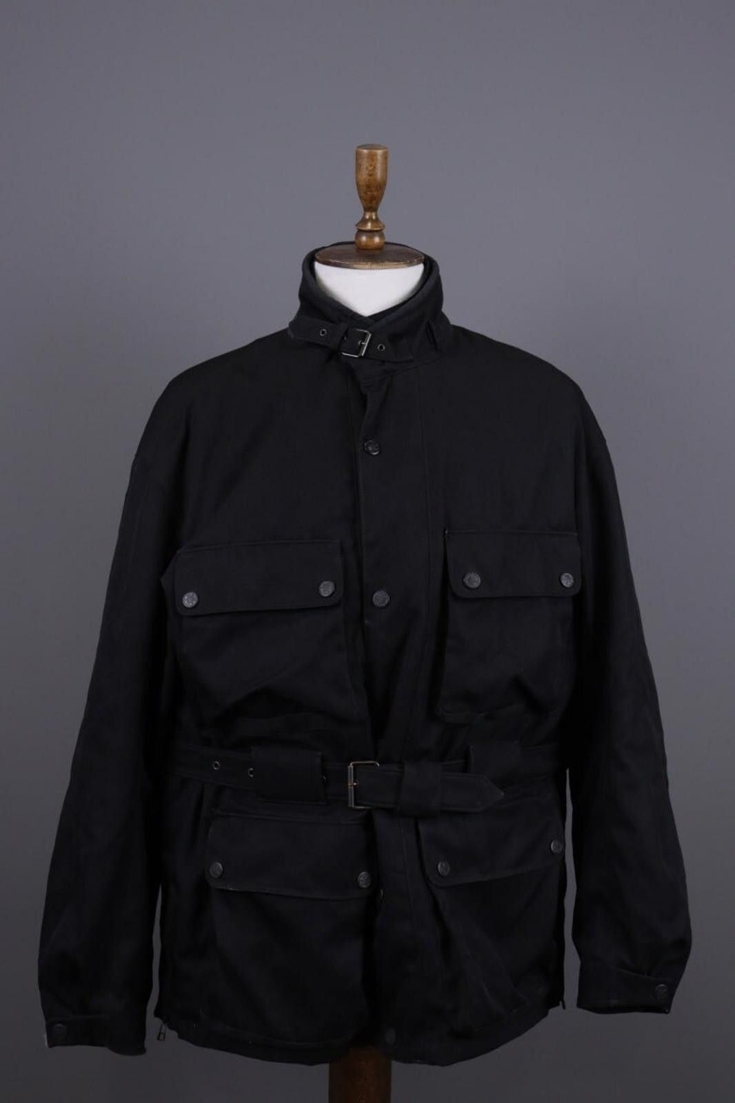 Dainese Yamaha by Dainese Black Cargo Belt Motorcycle Jacket Size 56 Size ONE SIZE - 1 Thumbnail