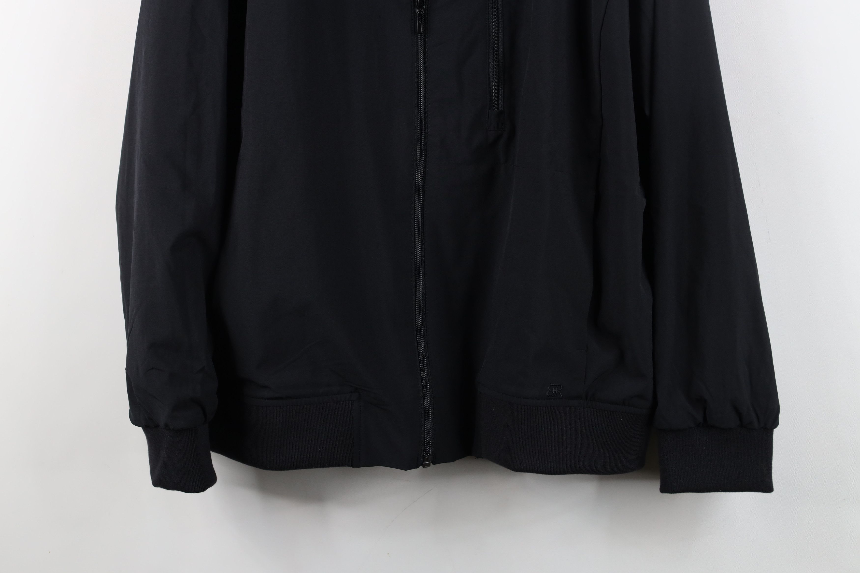 Banana Republic Banana Republic Touch Tech Full Zip Bomber Jacket Coat Black Size US XL / EU 56 / 4 - 3 Thumbnail