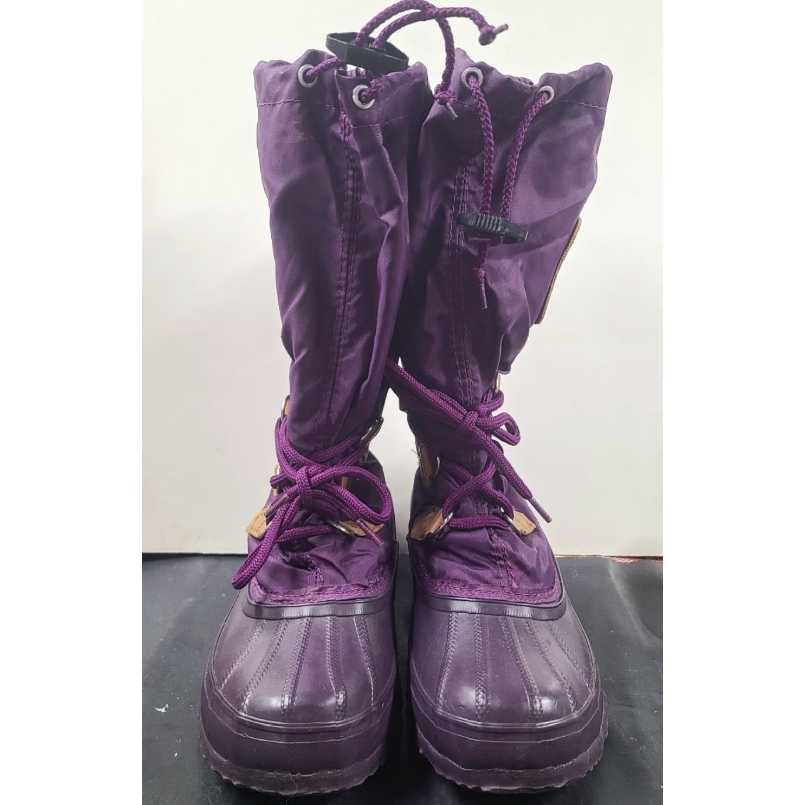 SOREL Sorel Kaufman Snowlion Snow Boots Womens Purple Plum Felt Lined Mid-Calf Winter Snow Boots Size 6 Size US 6 / IT 36 - 2 Thumbnail