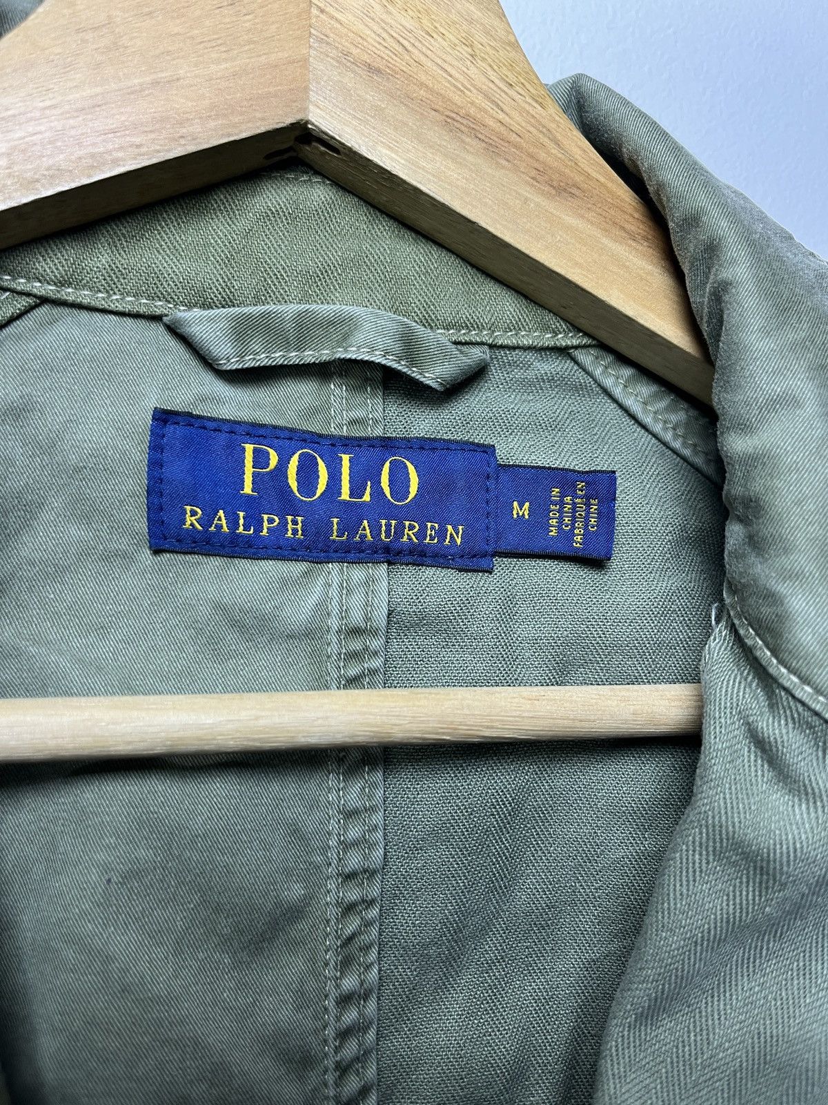 Polo Ralph Lauren Patchwork Green Herringbone Twill Sport Coat Size US M / EU 48-50 / 2 - 8 Thumbnail