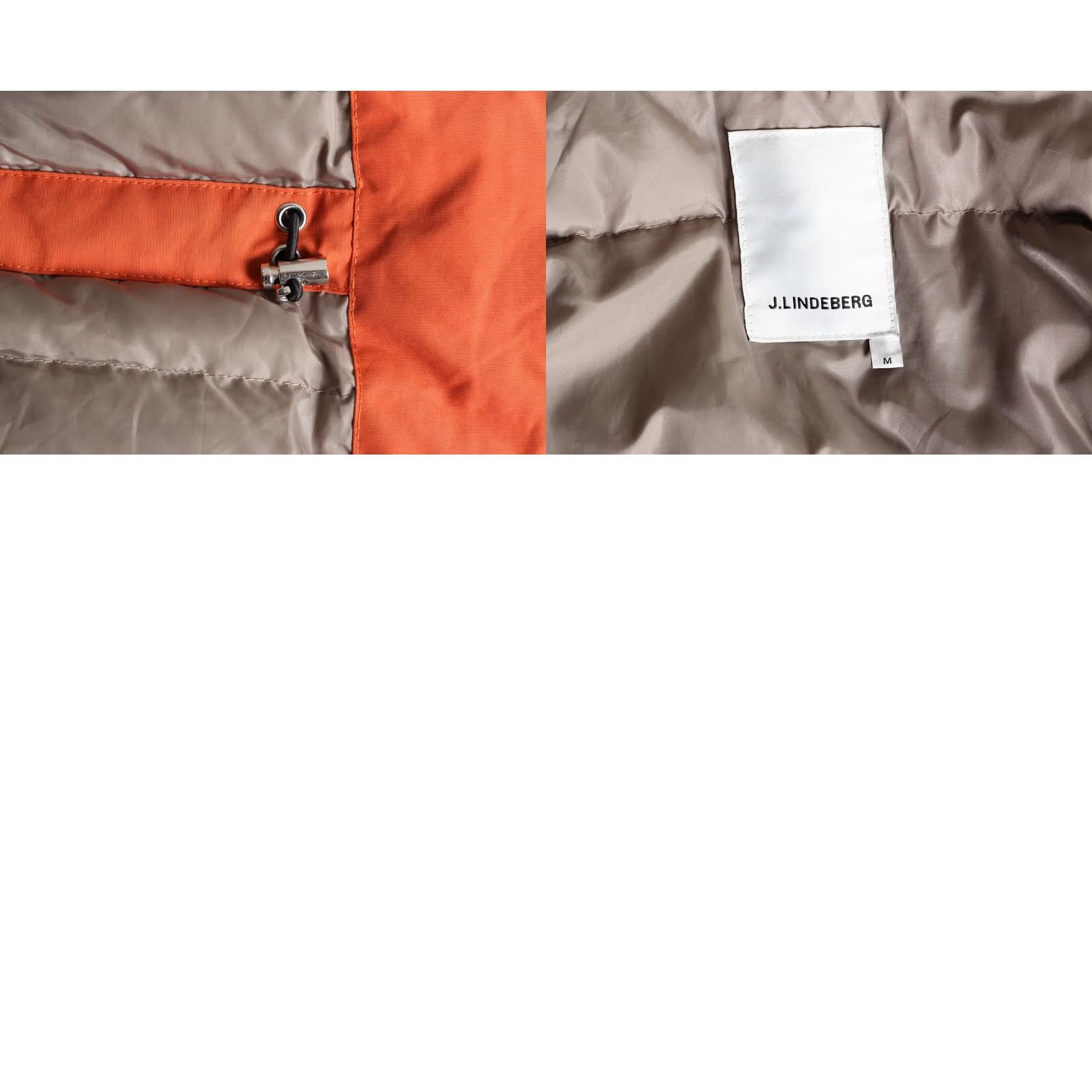 J.Lindeberg J.LINDEBERG Hooded Down Parka Jacket Men M Orange MJ4693 Size US M / EU 48-50 / 2 - 8 Thumbnail