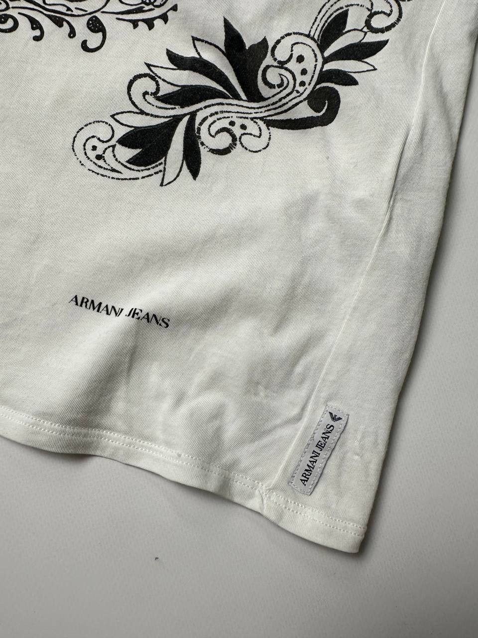 Armani Vintage Armani Womens Tattoo Vibe T Shirt Avant Garde Size S / US 4 / IT 40 - 6 Thumbnail
