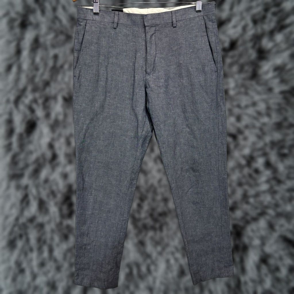 J.Crew J.CREW Pants Mens 31x30 Slim Blue Ludlow Linen Blend Trousers Slacks  Dress Formal Shirt N/A | Grailed