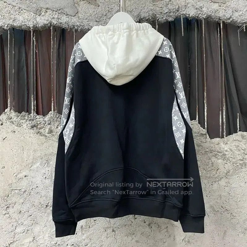 Louis Vuitton Louis Vuitton Color-Block Long Sleeve Hoodie . Size US M / EU 48-50 / 2 - 2 Thumbnail