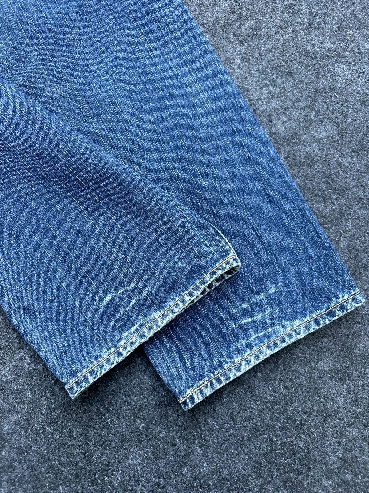 Levi's Y2k Levis 703 Faded Blue Washed Vintage Denim 31x33 D44 Size US 31 - 12 Thumbnail
