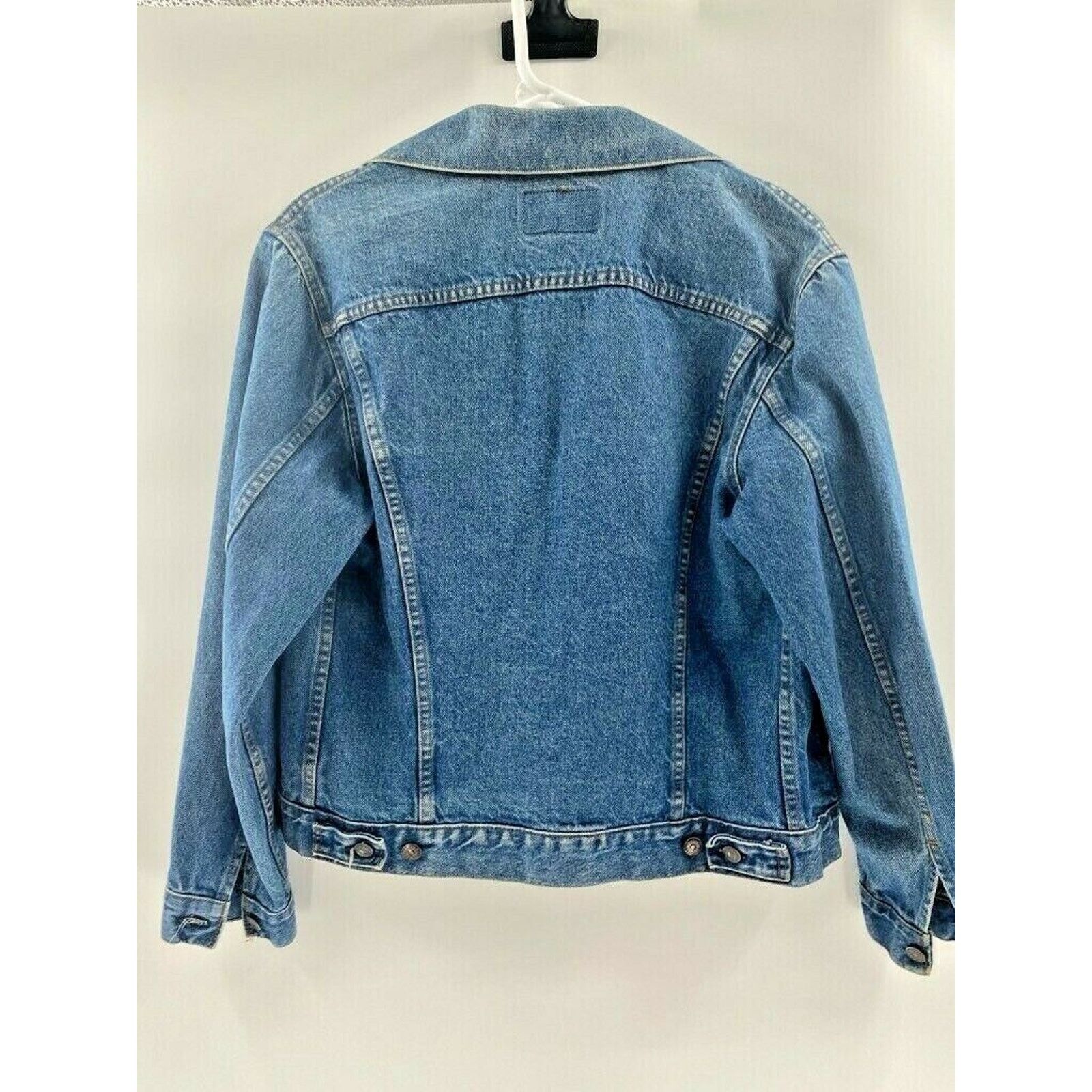 Levi's Levi's Mens 506 Denim Jacket Blue Medium Wash Vintage M 40 Size US M / EU 48-50 / 2 - 2 Thumbnail