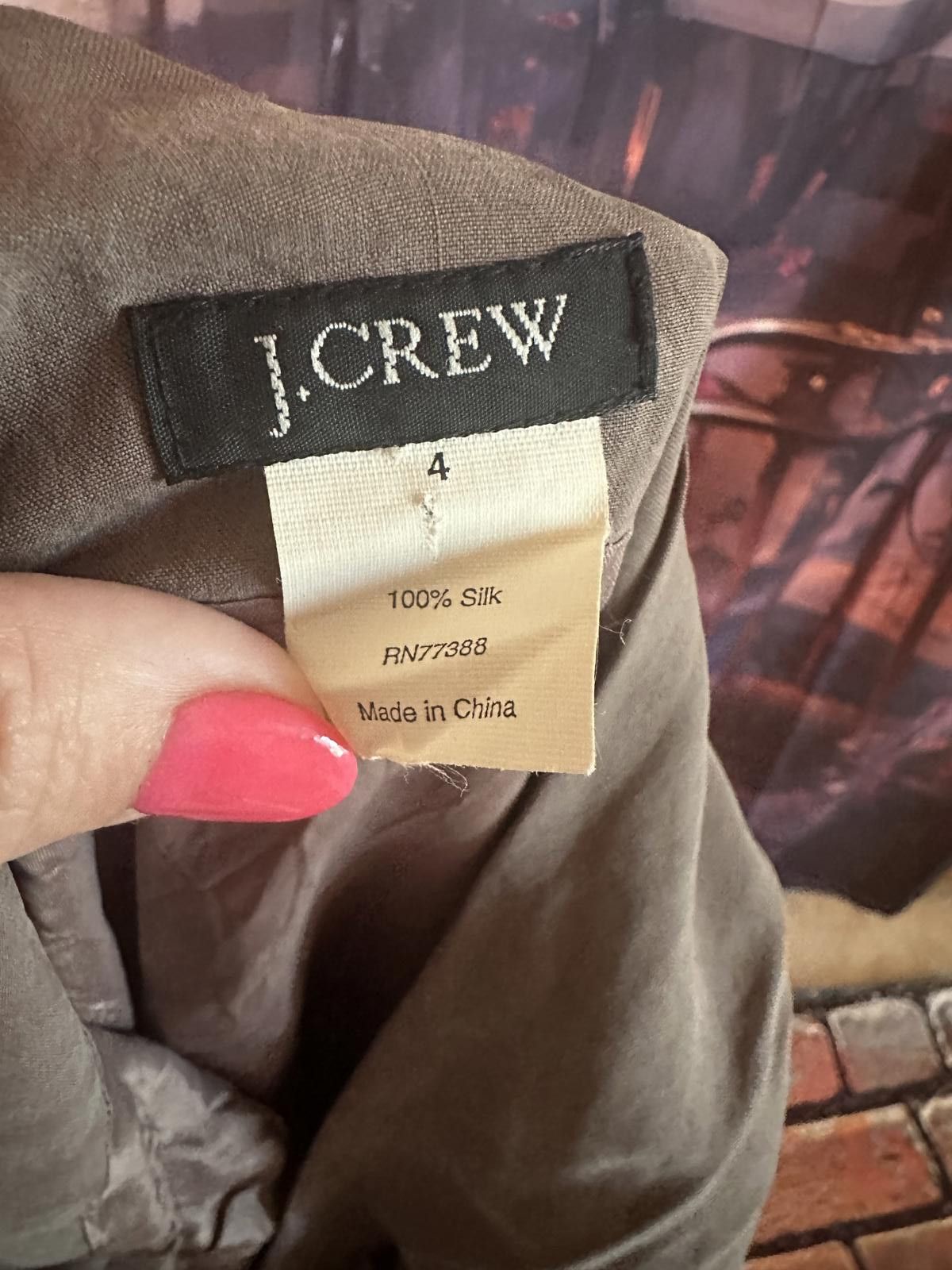 J.Crew J.Crew Silk Casual Dress Size 4 Size S / US 4 / IT 40 - 3 Thumbnail
