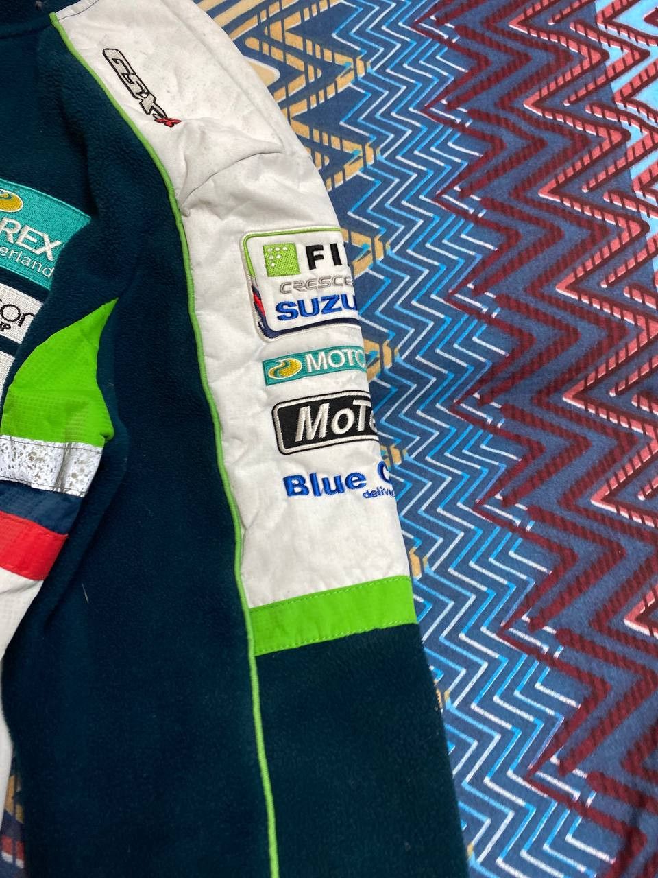 Vintage Vintage SUZUKI World Superbike team big logo Y2K Size US M / EU 48-50 / 2 - 8 Thumbnail