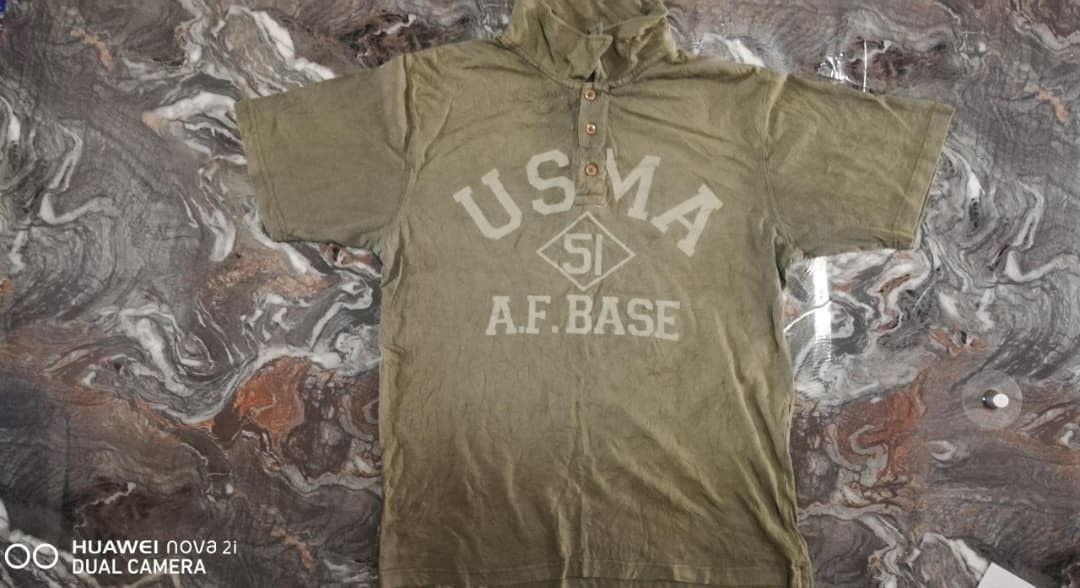 Vintage e29 Underground Incident Military USMA A.F. BASE 51 ARMY Size US L / EU 52-54 / 3 - 3 Thumbnail