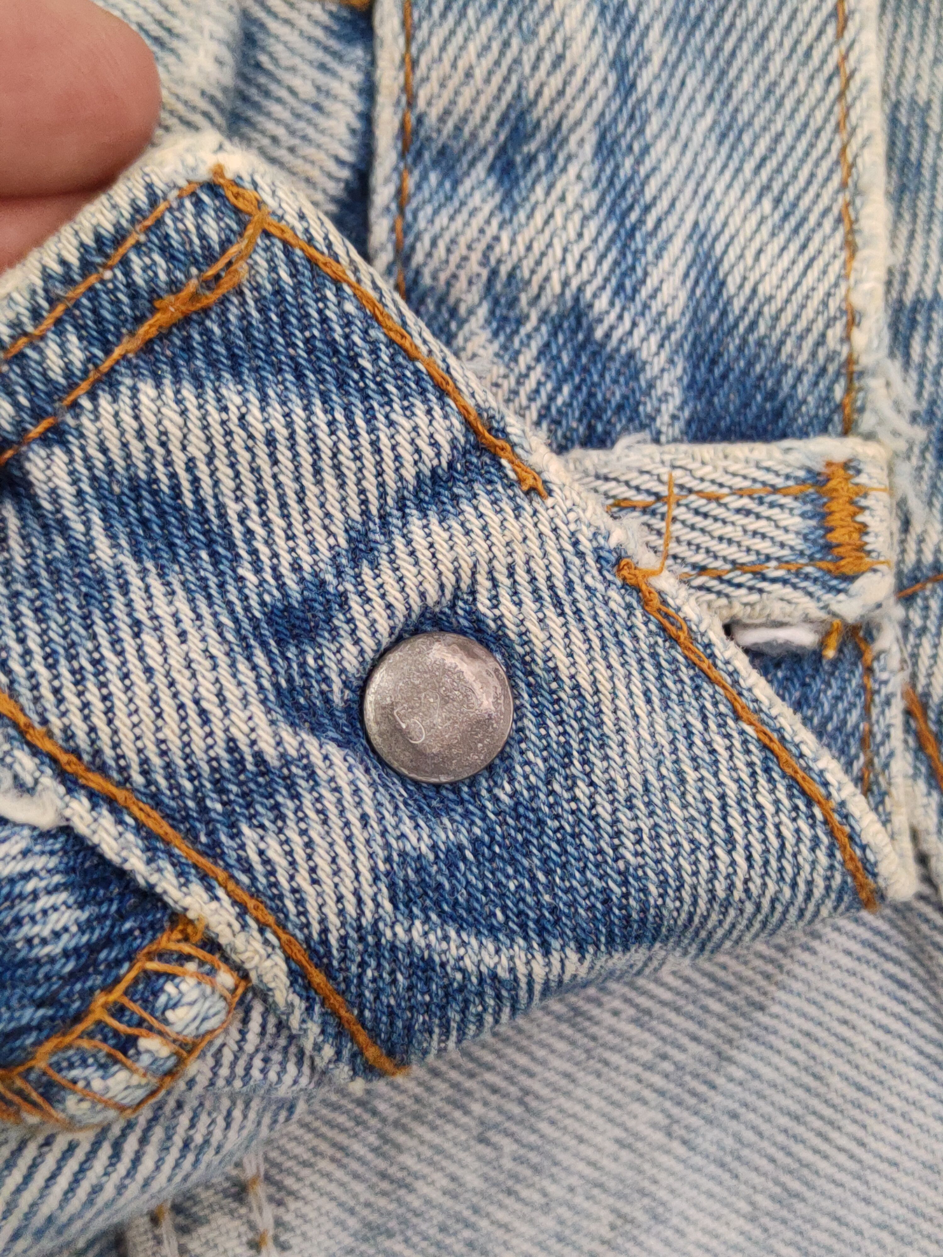 Levi's Levi's vintage faded Blue Distressed Ripped Jeans #W1837 Size US 28 / EU 44 - 15 Thumbnail