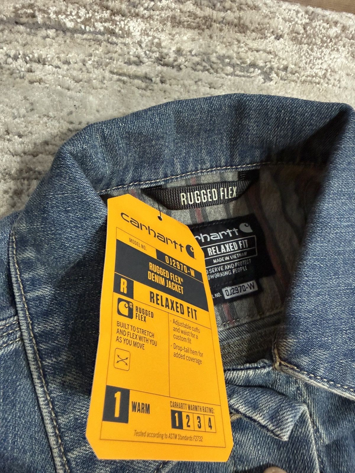 Carhartt Carhartt Women's Blue Jacket Size XS / US 0-2 / IT 36-38 - 4 Thumbnail