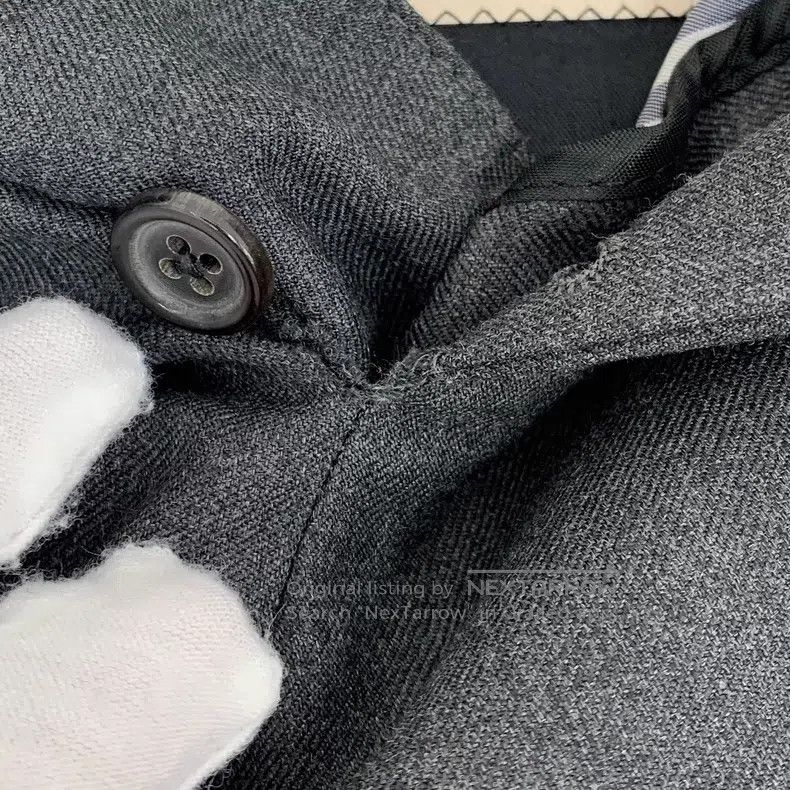 Thom Browne Thom Browne size 1 Wool Casual Pants Dark Gray Size US 28 / EU 44 - 8 Thumbnail