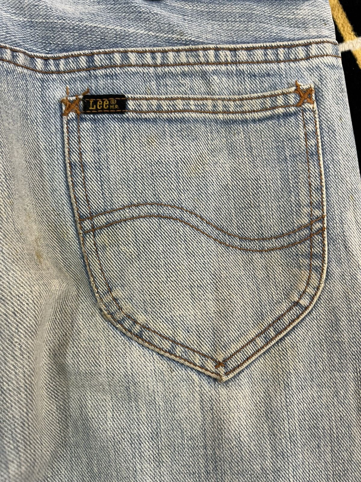 Lee × Vintage Vintage Lee Faded Denim Size US 30 / EU 46 - 11 Thumbnail