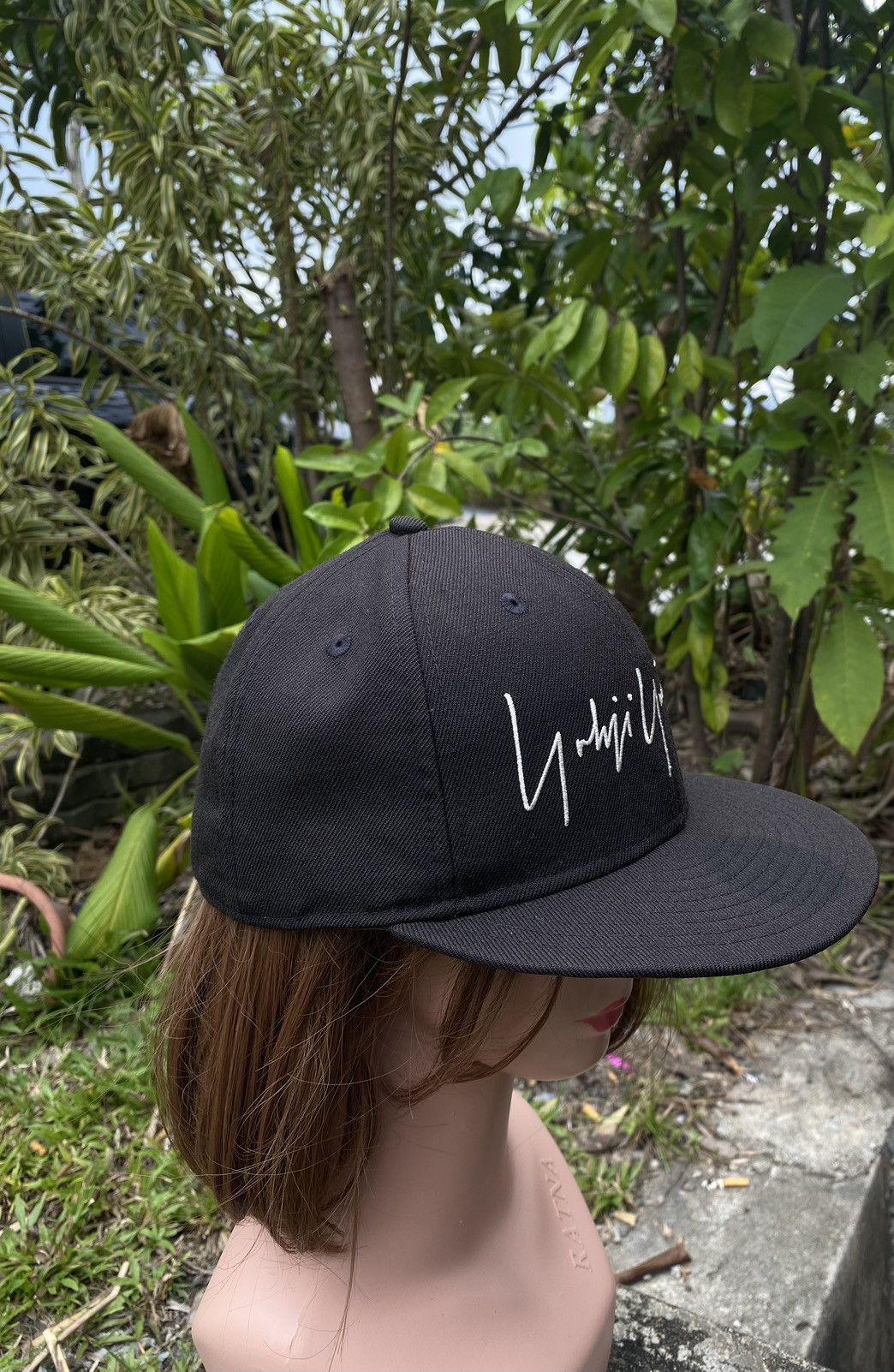 New Era × Yohji Yamamoto Yohji Yamamoto Signature X New Era Full Hat Baseball Size ONE SIZE - 2 Thumbnail