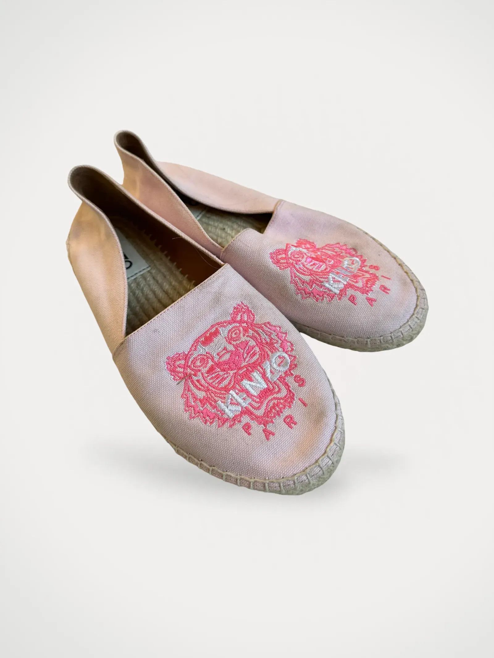 Kenzo espadrilles pink on sale