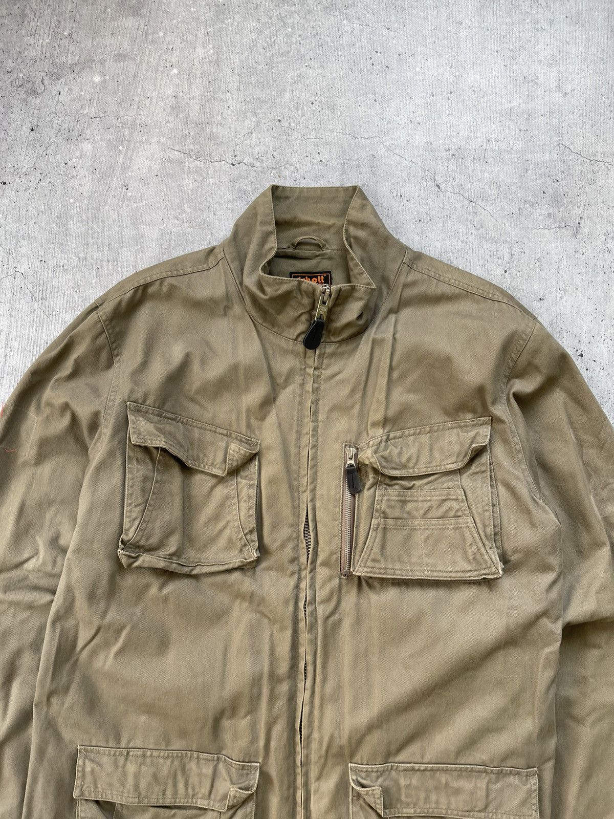 Other Vintage Schott M65 Olive Military multi-pocket Jacket Size US XL / EU 56 / 4 - 5 Thumbnail