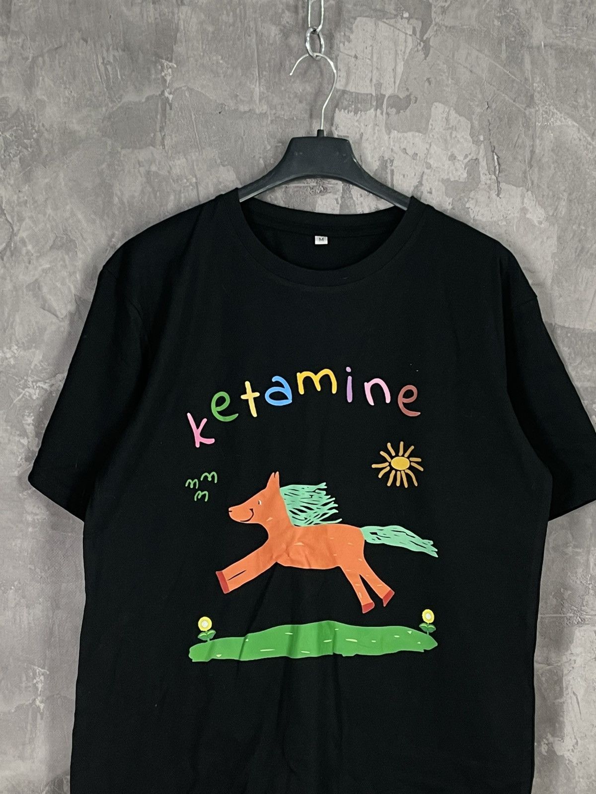 Japanese Brand × Vintage Ketamine Y2K T-shirt Humor Funny Size US M / EU 48-50 / 2 - 2 Thumbnail