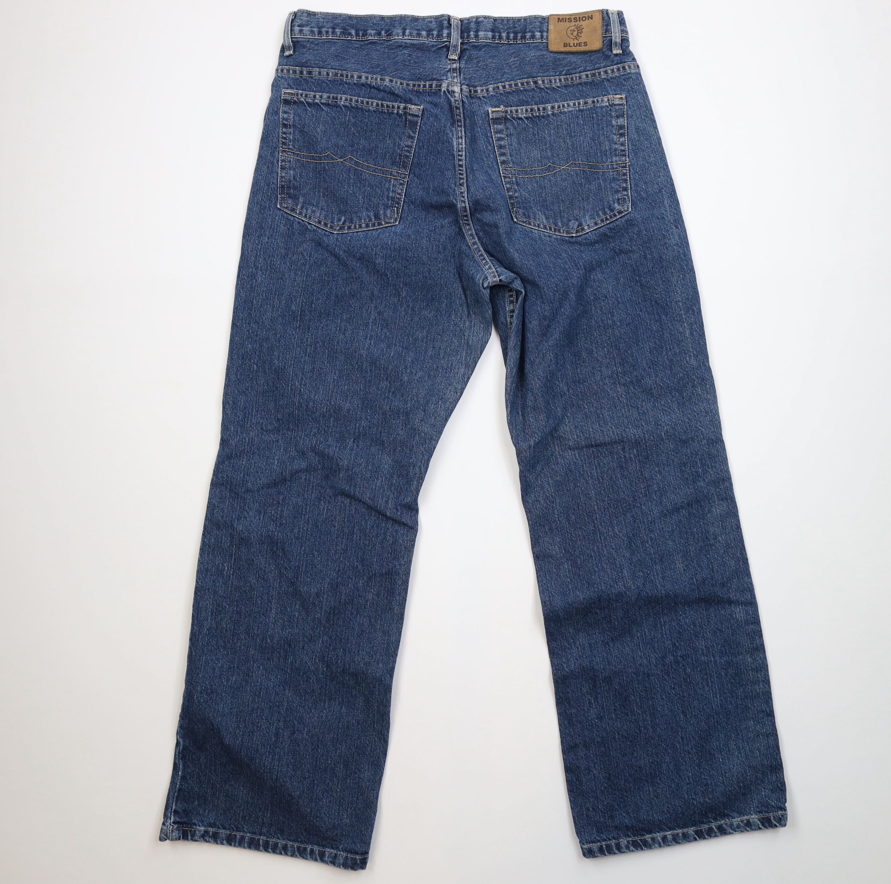 Vintage Vintage 90s Streetwear Baggy Wide Leg Skateboard Jeans Blue Size US 36 / EU 52 - 10 Thumbnail