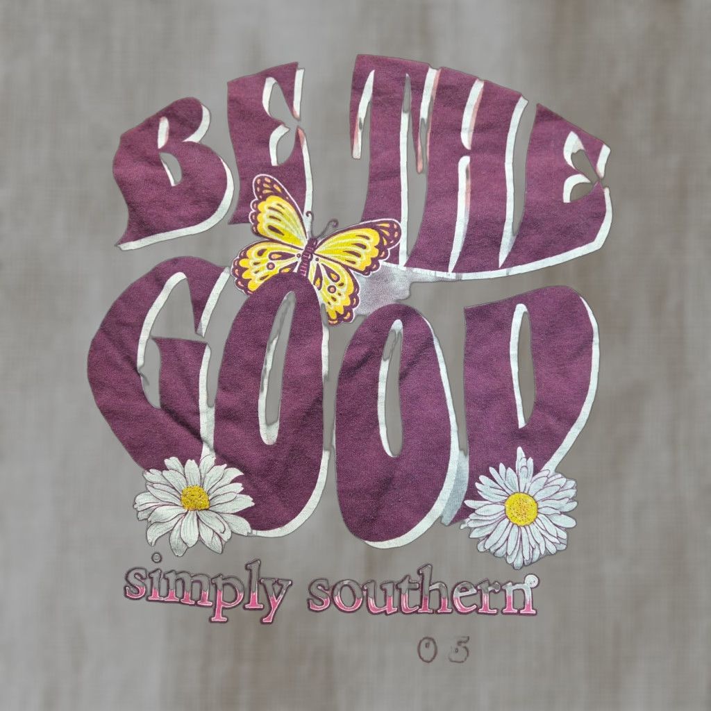 Pinko Simply Southern T-Shirt "Be The Good" Pink Crew Neck Long Sleeve Casual Women’s Regular Size S Size S / US 4 / IT 40 - 1 Thumbnail