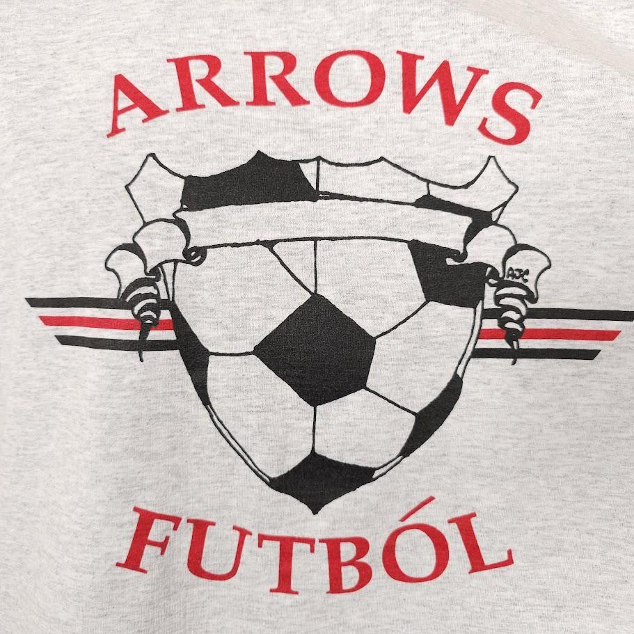 Vintage Vintage Arrows Futbol T Shirt Mens Size XL Gray 90s Y2K Size US XL / EU 56 / 4 - 2 Thumbnail