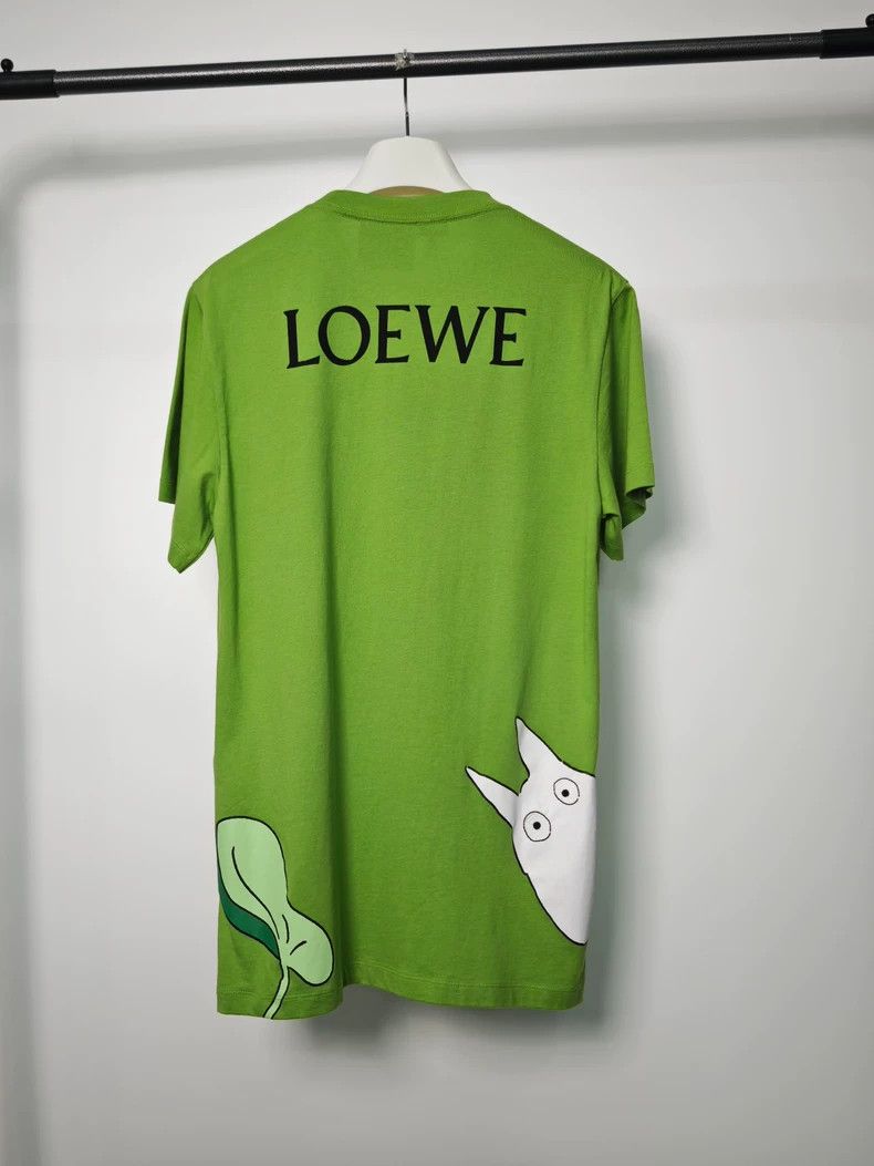 Loewe LOEWE Round neck short sleeve with dragon cat pattern Size M / US 6-8 / IT 42-44 - 2 Thumbnail