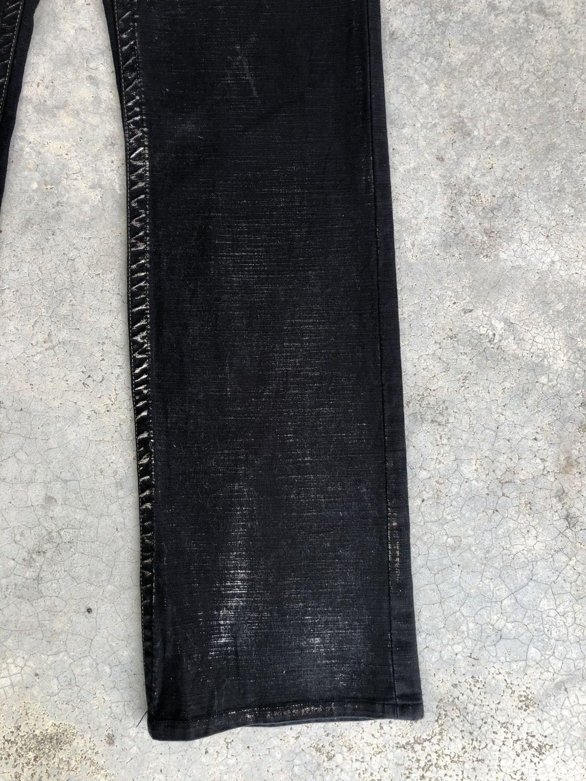 If Six Was Nine Nicole Club Flared Jeans Wax Jeans Distressed Size US 32 / EU 48 - 7 Thumbnail