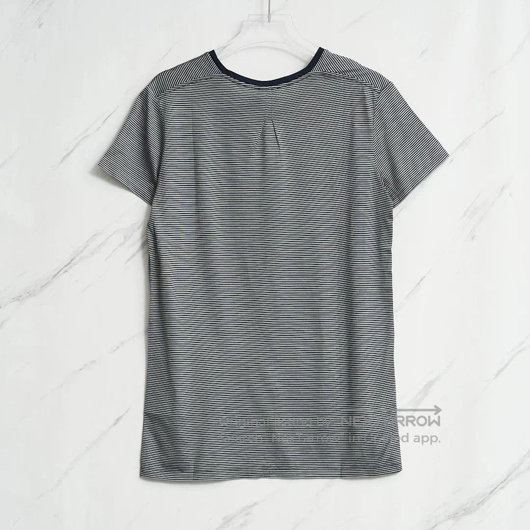 Saint Laurent Paris Saint Laurent Men's Striped Crewneck T-Shirt. Size US M / EU 48-50 / 2 - 5 Thumbnail
