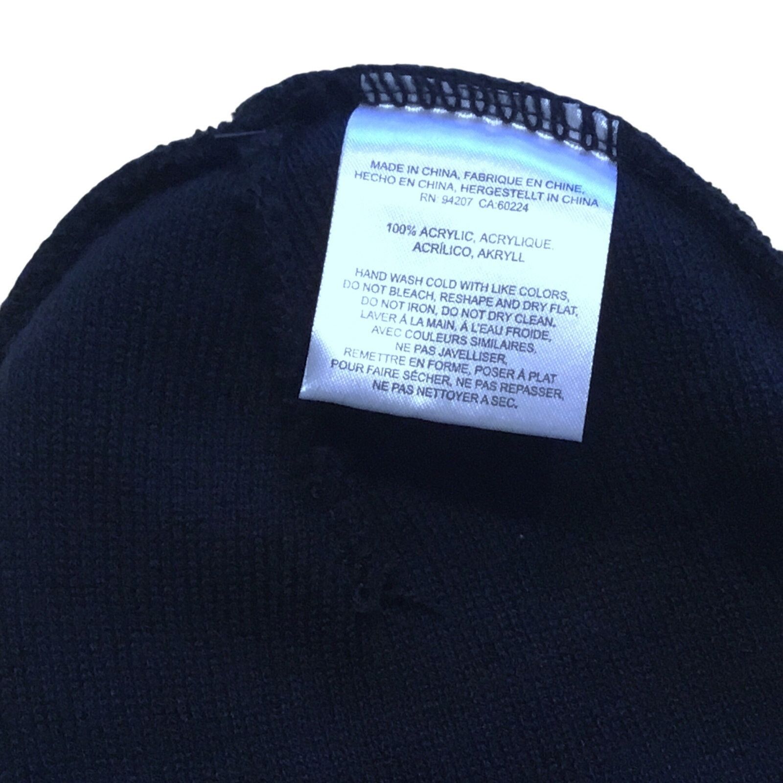 Caterpillar Caterpillar CAT Beanie Cap Hat Dark Blue Knit Cuff NWT Size ONE SIZE - 2 Thumbnail