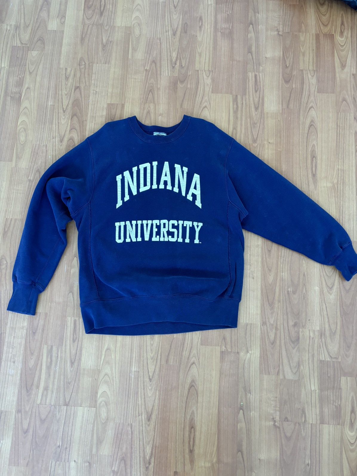 Lee × Vintage Vintage Indiana Crewneck Size US XL / EU 56 / 4 - 1 Thumbnail