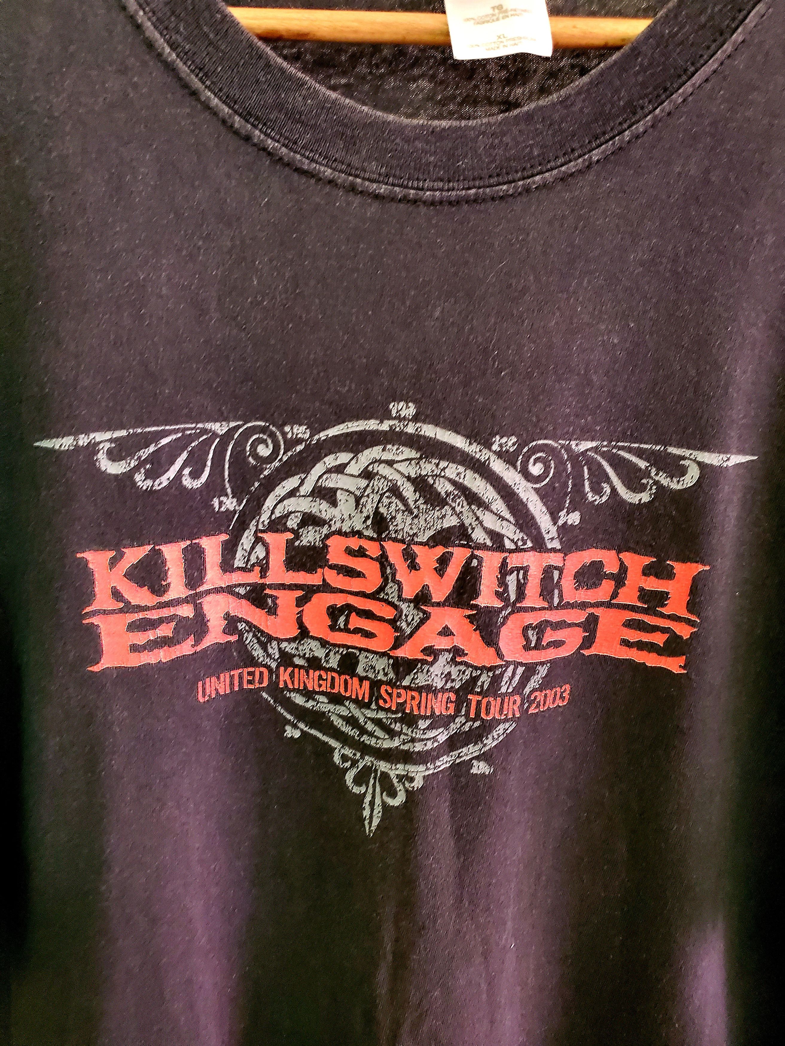 Band Tees × Vintage Crazy Vintage Y2K Grunge Killswitch Engage Metal Band shirt Size US XL / EU 56 / 4 - 3 Thumbnail