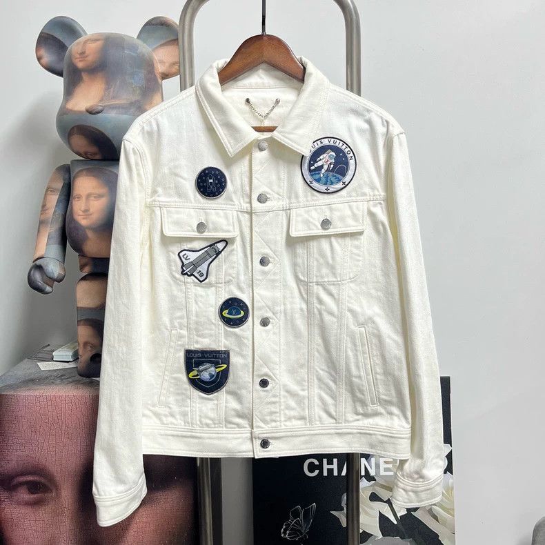 Louis Vuitton Louis Vuitton Astronaut Denim Jacket- DMC Size US L / EU 52-54 / 3 - 1 Thumbnail