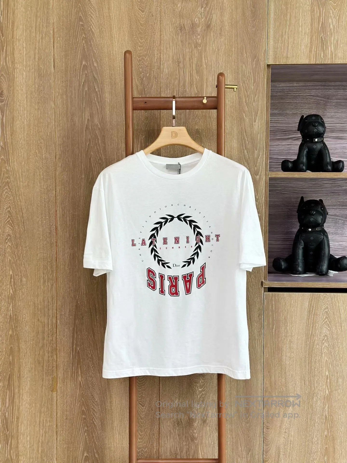 Dior DIOR White Crew Neck Casual Short-Sleeve T-Shirt. Size US M / EU 48-50 / 2 - 1 Thumbnail