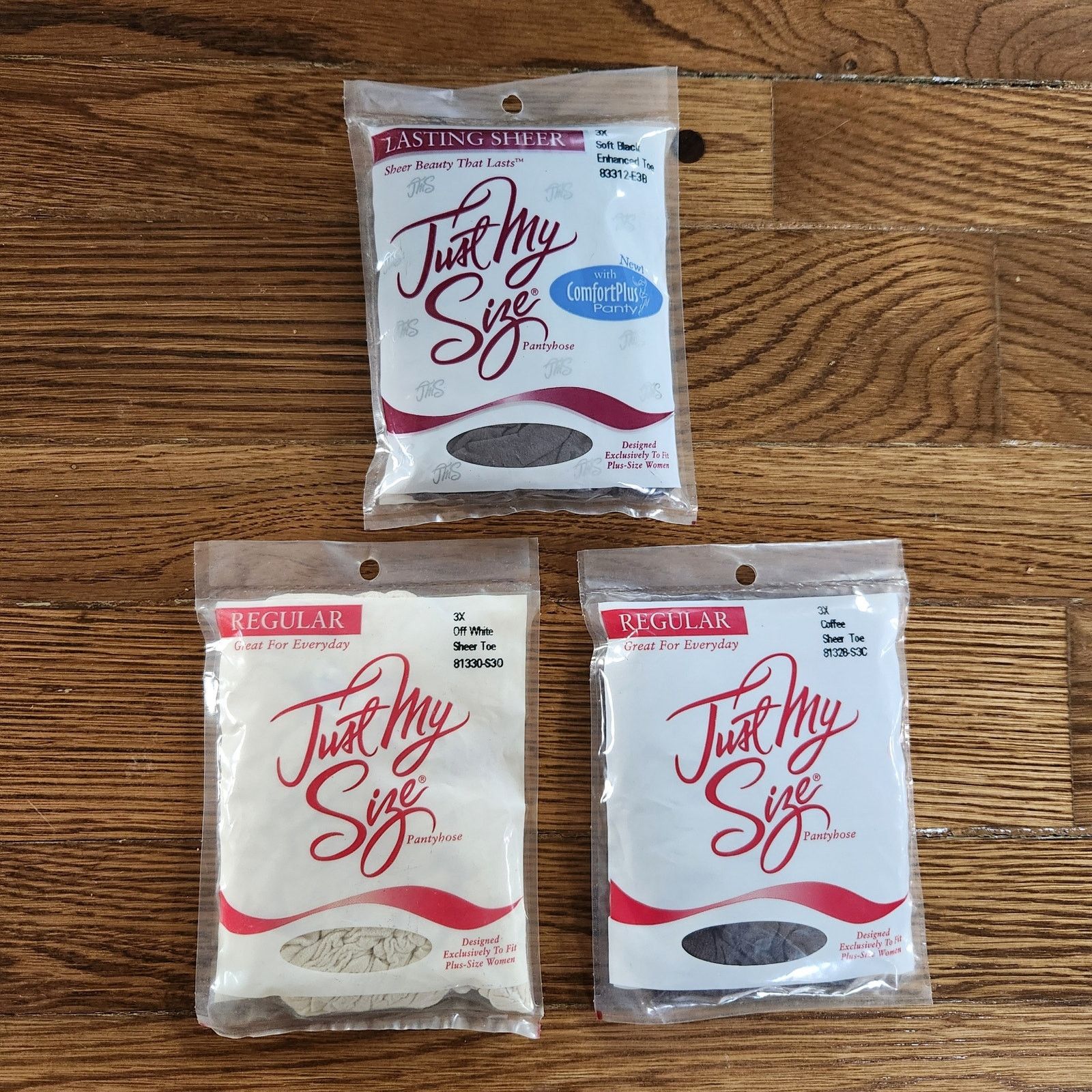 Other 90s Vintage L'eggs Pantyhose Plus Size 3x White Coffee Black Size ONE SIZE - 1 Thumbnail