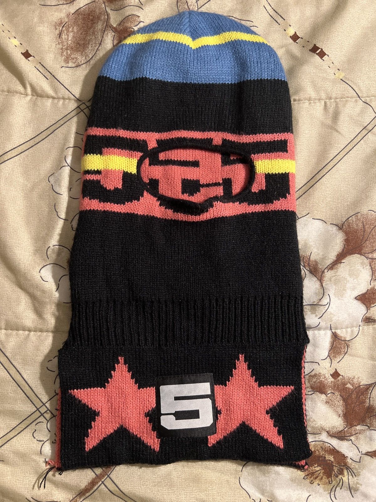 Sp5der × Young Thug Sp5der Balaclava Ski Mask Size ONE SIZE - 1 Thumbnail