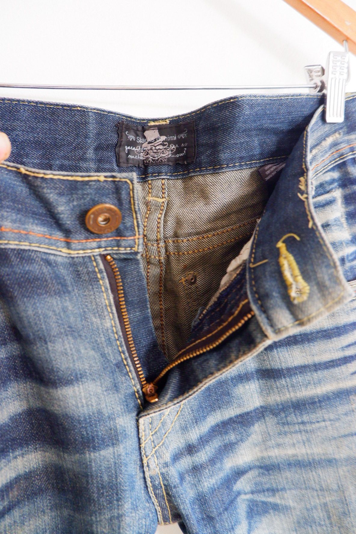 If Six Was Nine Vintage Slacks Japan Ripped Jeans Size US 32 / EU 48 - 6 Thumbnail