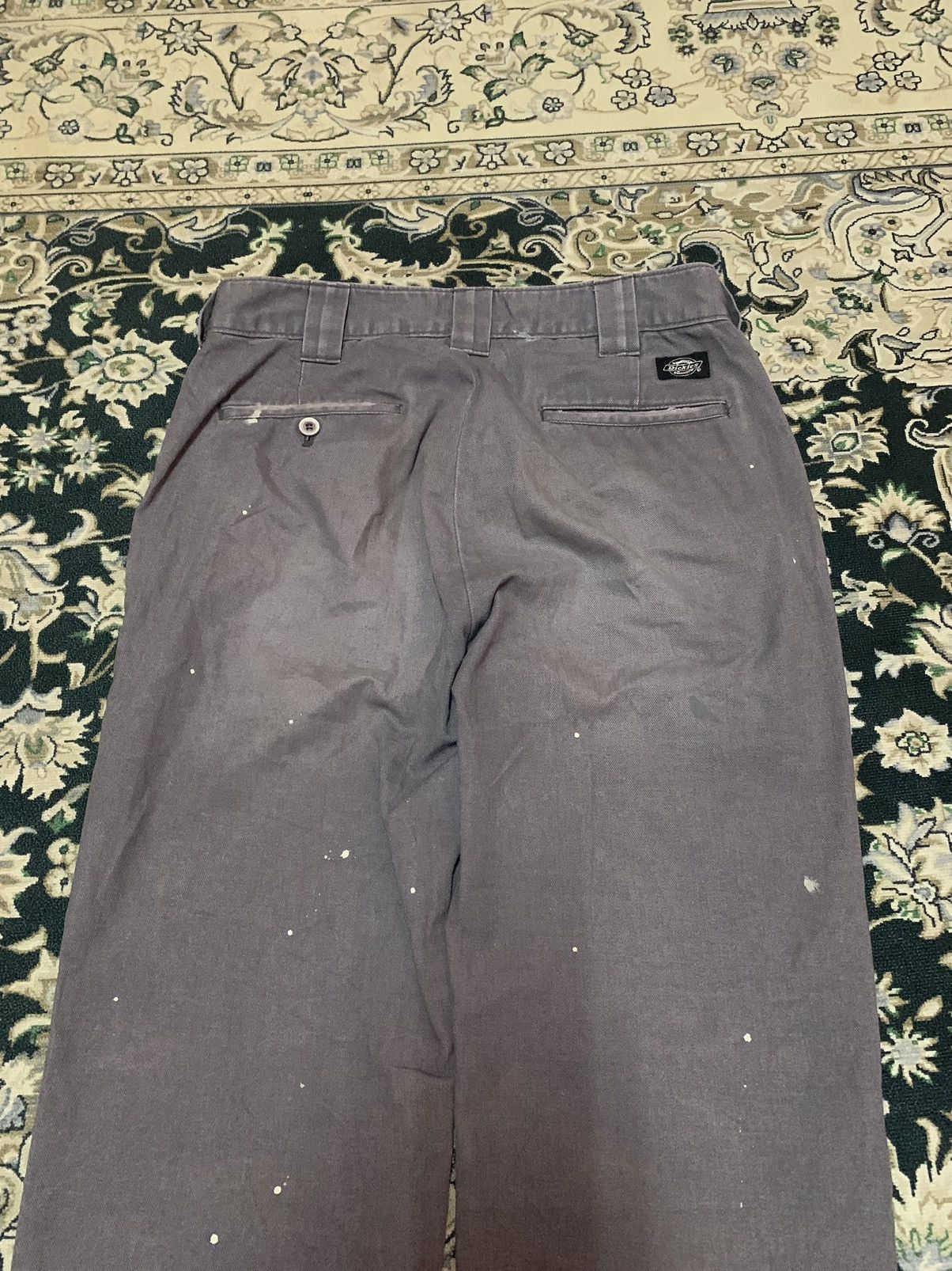 Dickies 90s OG DICKIES CUSTOM PATCHWORK AND SPLASH PAINT RARE Size US 31 - 11 Thumbnail