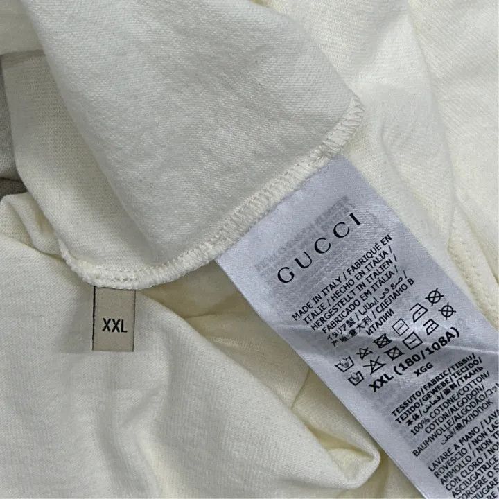 Gucci Gucci Gucci Striped Print Short Sleeve T-Shirt for Men -25 Size US XXL / EU 58 / 5 - 3 Thumbnail