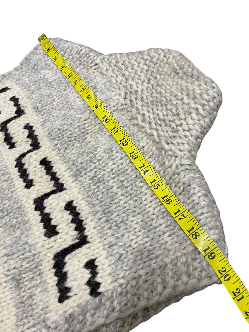 Vintage Kanata 'Deer' Virgin Wool Vest Full Zipper