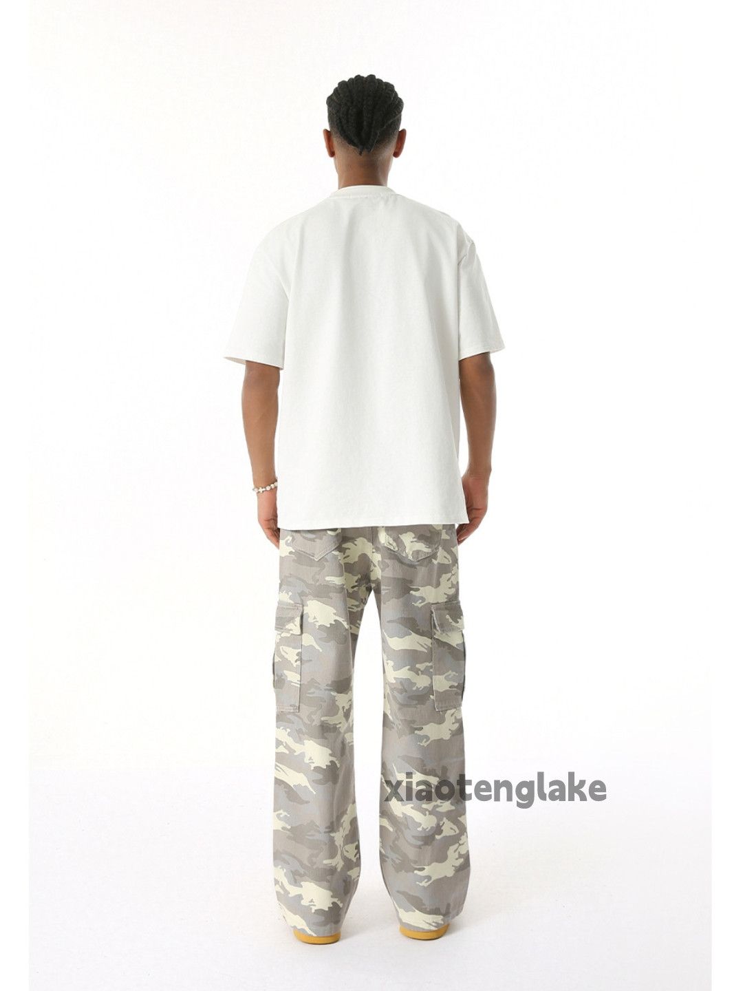 Designer × Japanese Brand × Vintage Unisex washed loose baggy full pattern graphic pants Size US 32 / EU 48 - 7 Thumbnail