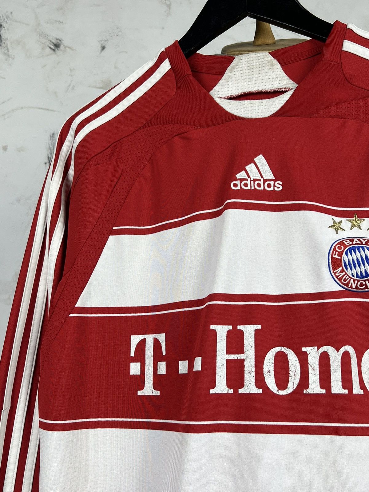 Adidas Adidas Bayern Munich Jersey Long Sleeve Shirt S - M Size US M / EU 48-50 / 2 - 5 Thumbnail