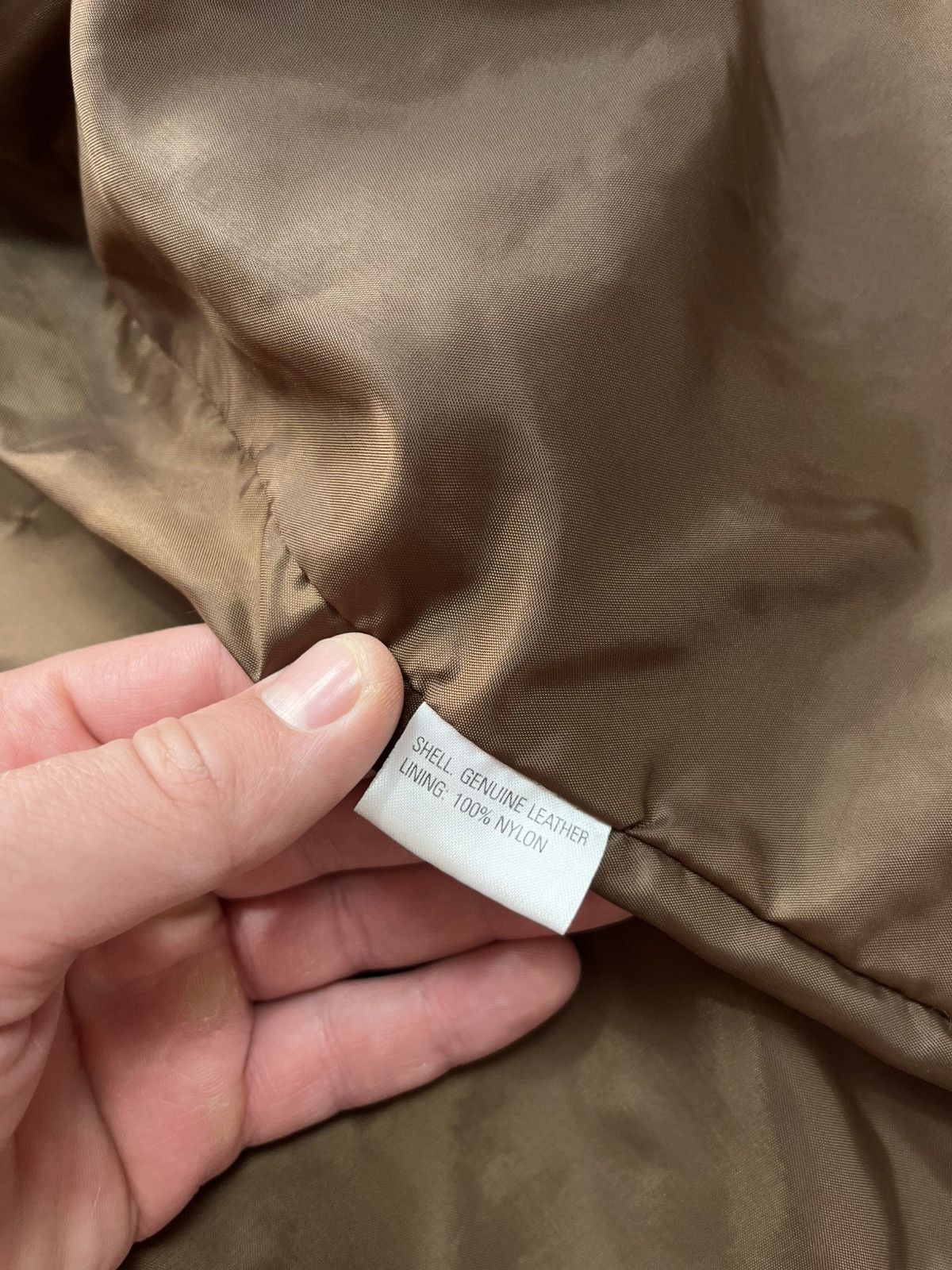 Genuine Leather Vintage Brown Leather Jacket Distressed Genuine Leather 52 Size US L / EU 52-54 / 3 - 9 Thumbnail
