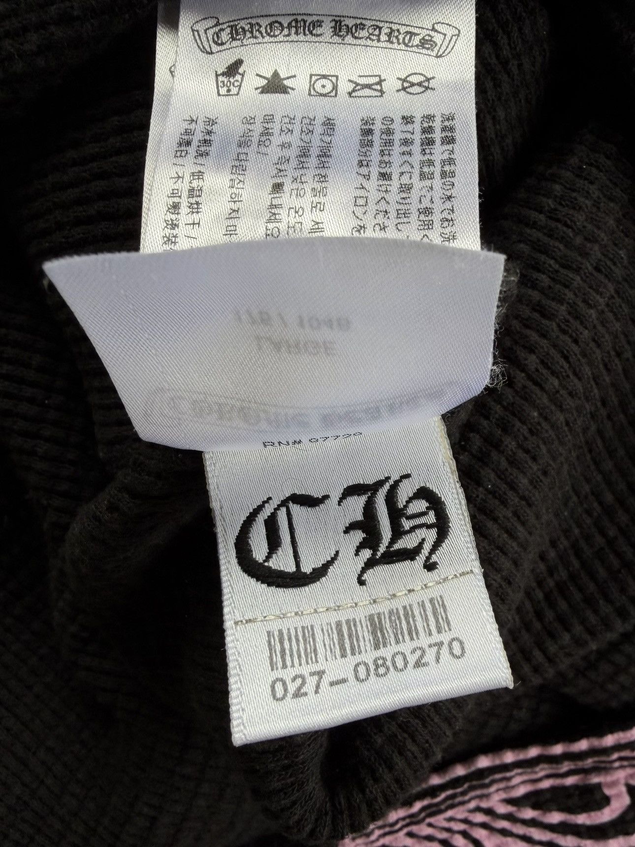 Chrome Hearts Chrome Hearts Matty Boy Black Pink Thermal Size US L / EU 52-54 / 3 - 15 Thumbnail