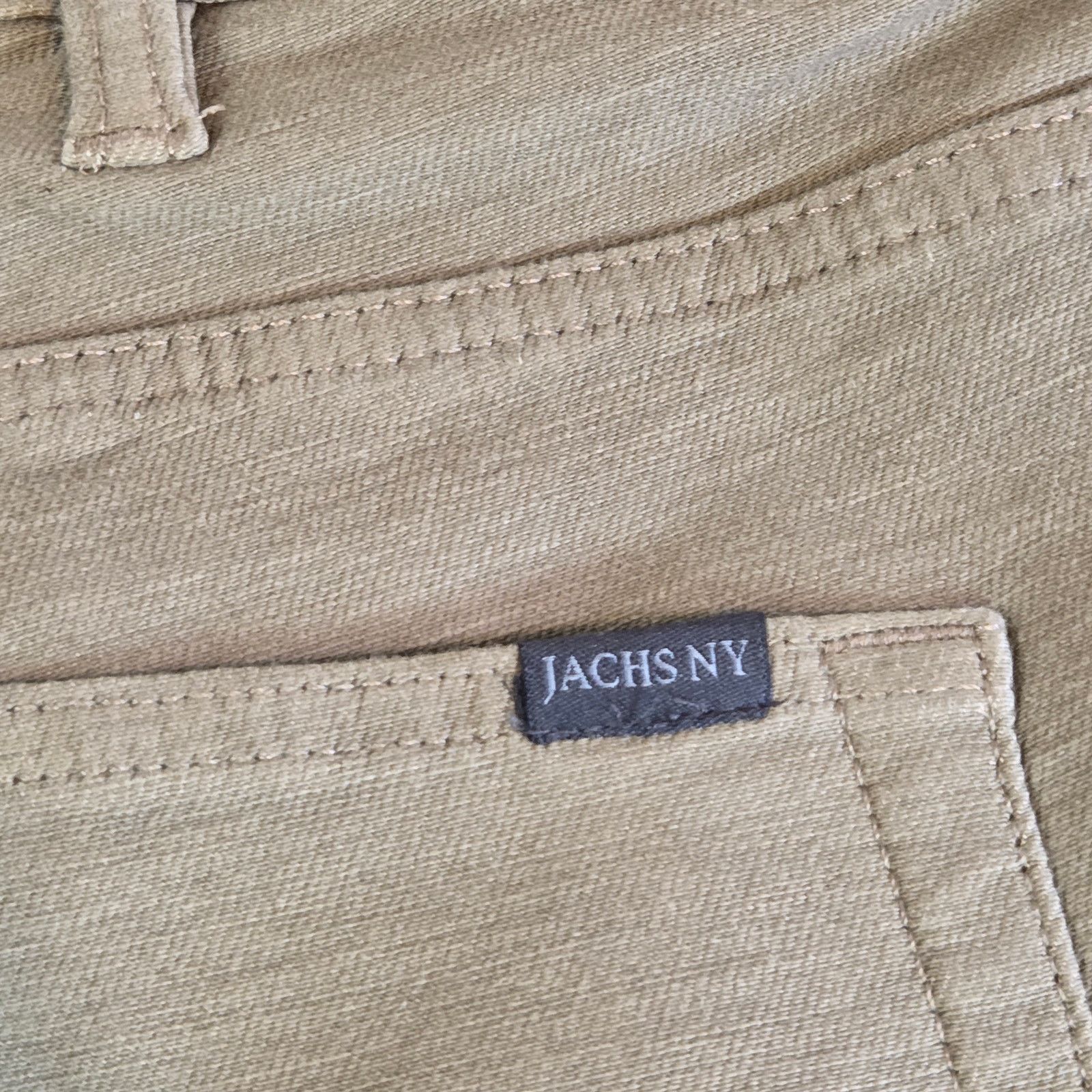 JACHS NY JACHS NY Straight Fit Tan Flex Waist Pants 38x32 NWT Size US 38 / EU 54 - 13 Thumbnail