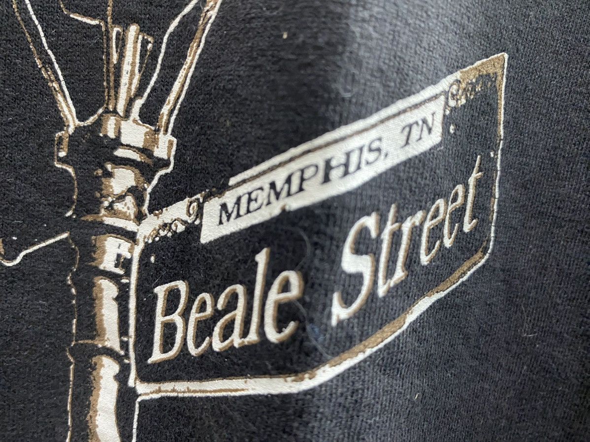 Vintage MEMPHIS BIRTH PLACE OF THE BLUES TSHIRT Size US L / EU 52-54 / 3 - 4 Thumbnail