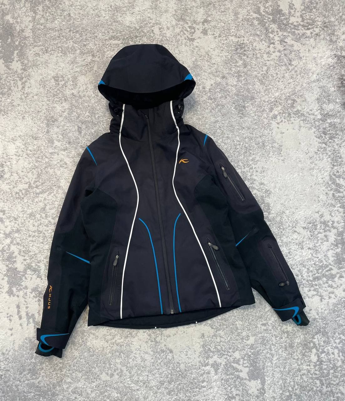 KJUS KJUS Women’s Ski Jacket Schoeller Technical Fabric Hooded Size M / US 6-8 / IT 42-44 - 2 Thumbnail