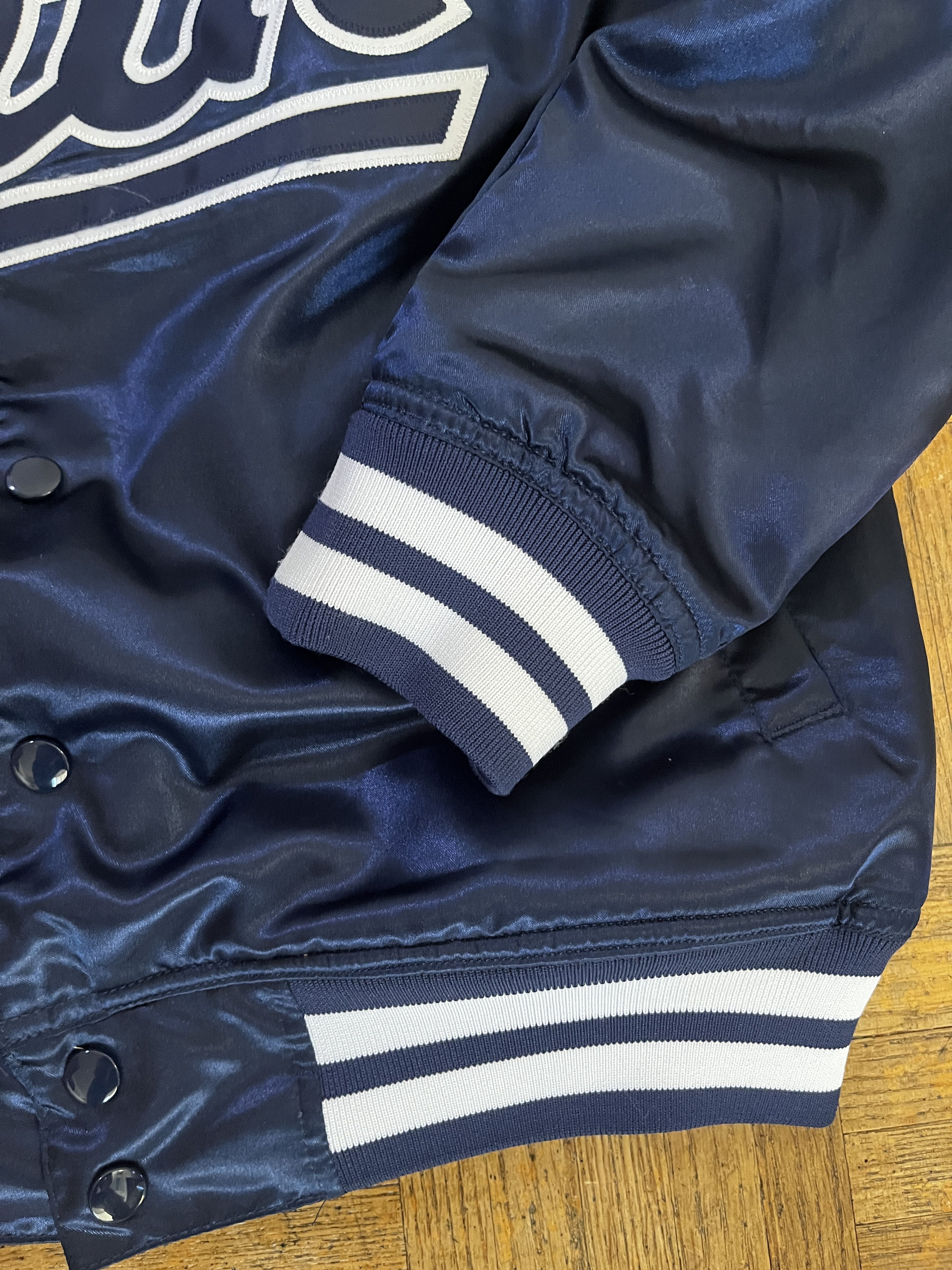 Kith × Mitchell & Ness Kith x Mitchell & Ness Satin Warm-Up Jacket Size US XS / EU 42 / 0 - 5 Thumbnail