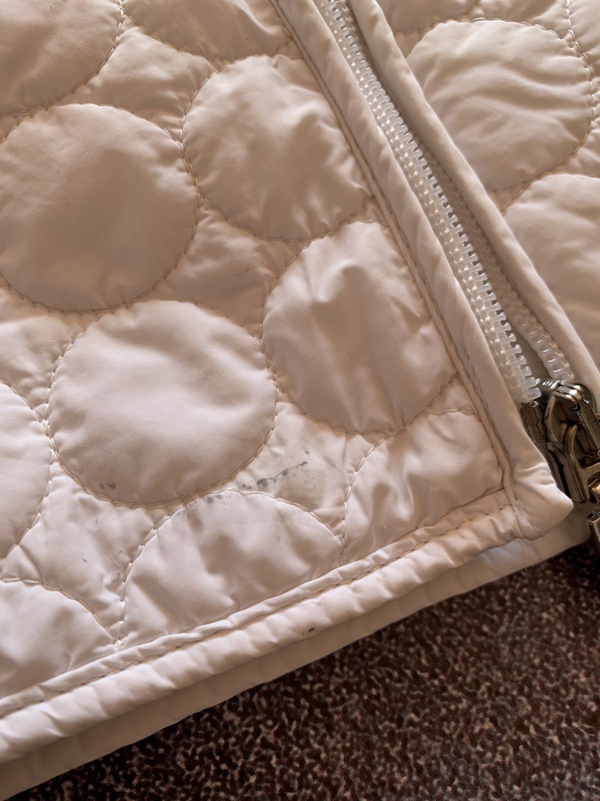 Moncler Moncler Quilted Women’s White Jacket S size Size S / US 4 / IT 40 - 9 Thumbnail
