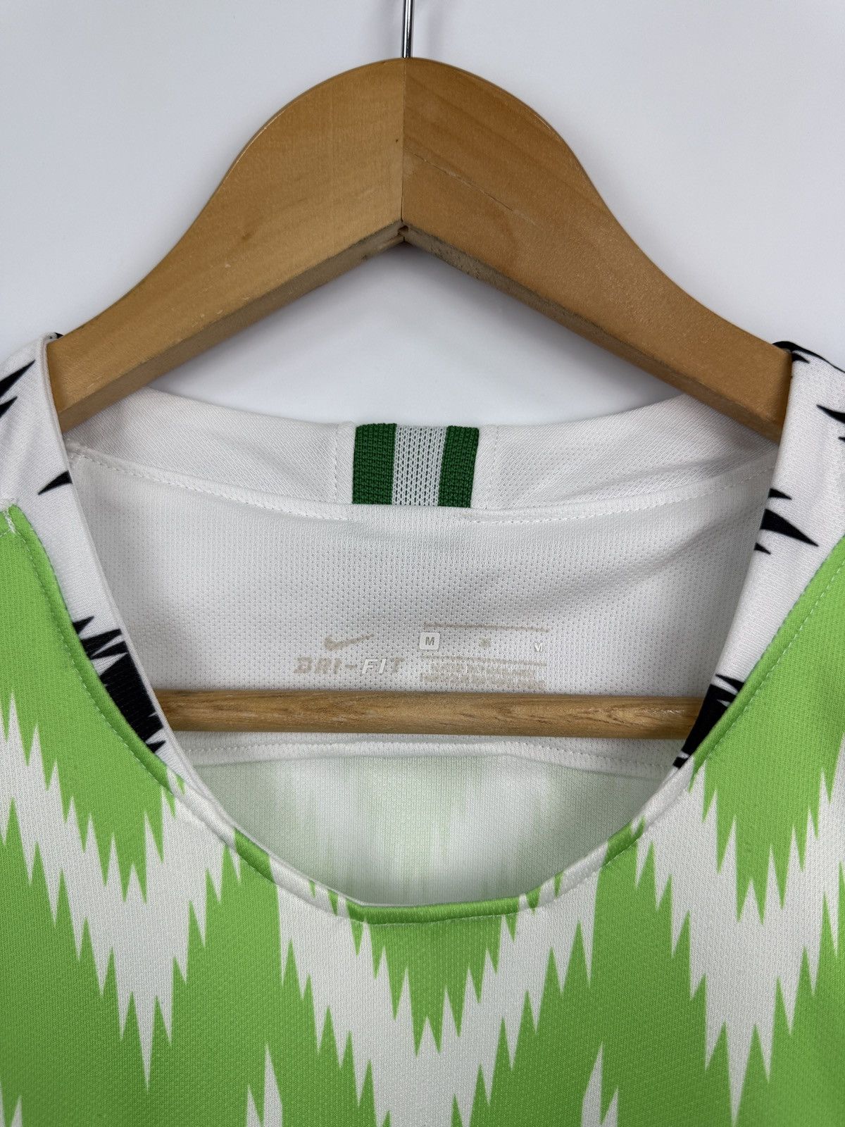 Nike 🇳🇬 Nike Nigeria 2018 ABUJA Jersey Rare Retro Hype Y2K Size US M / EU 48-50 / 2 - 5 Thumbnail