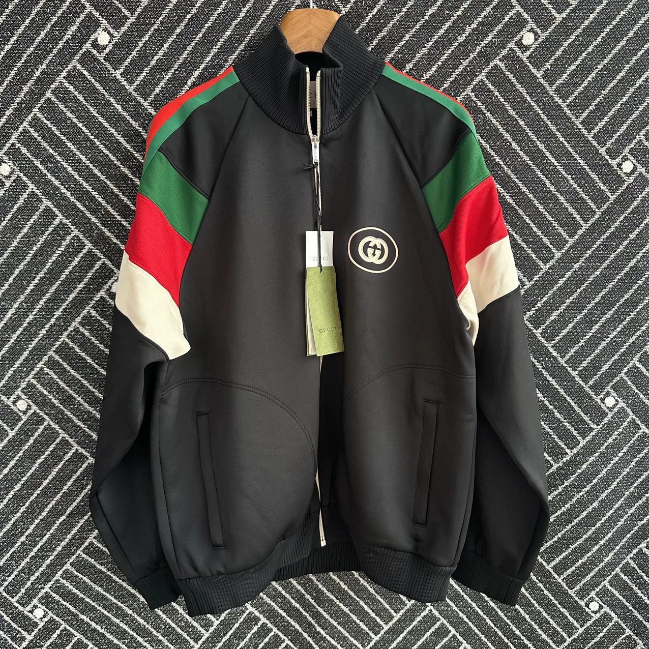 Gucci Gucci color blocked sport jacket M Size US M / EU 48-50 / 2 - 1 Thumbnail